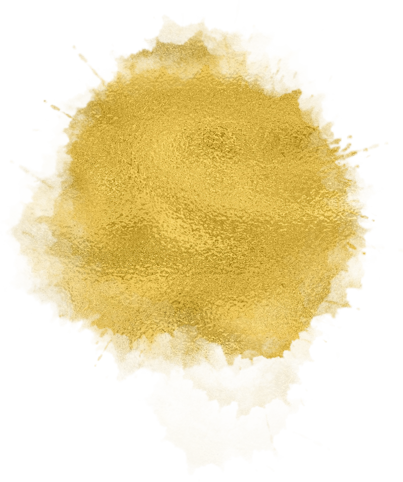 Gold Paint Splatter 